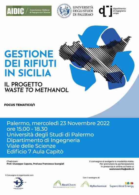 “Waste to chemicals” un progetto di gestione rifiuti in Sicilia