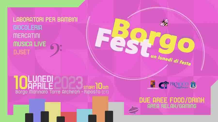 Δευτέρα του Πάσχα, το «Borgo Fest» επιστρέφει για να εμψυχώσει τον Torre Archirafi – Events